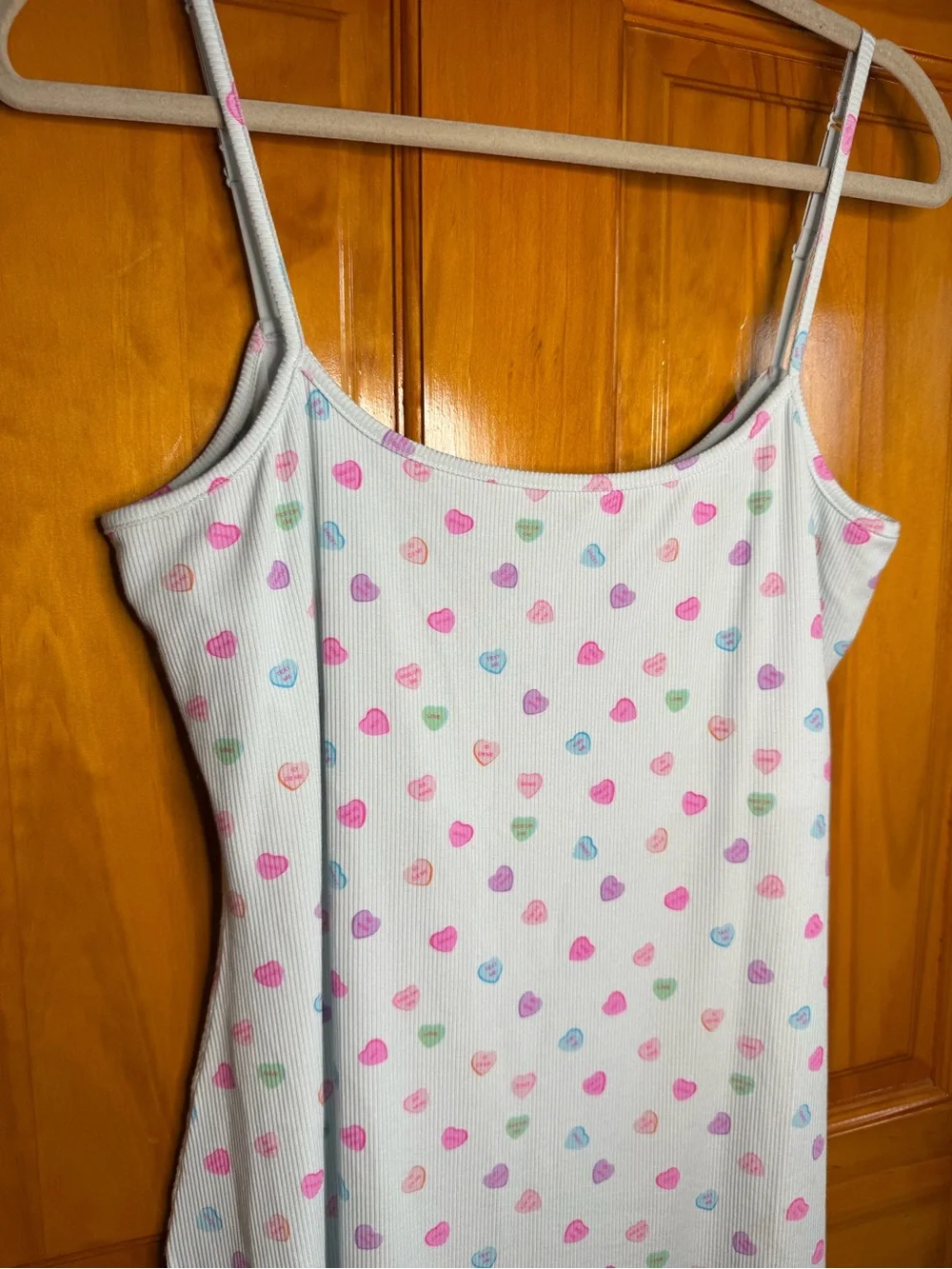 SKIMS Cloud Candy Heart Soft Lounge Scoop Neck Onesie NEW Size XL